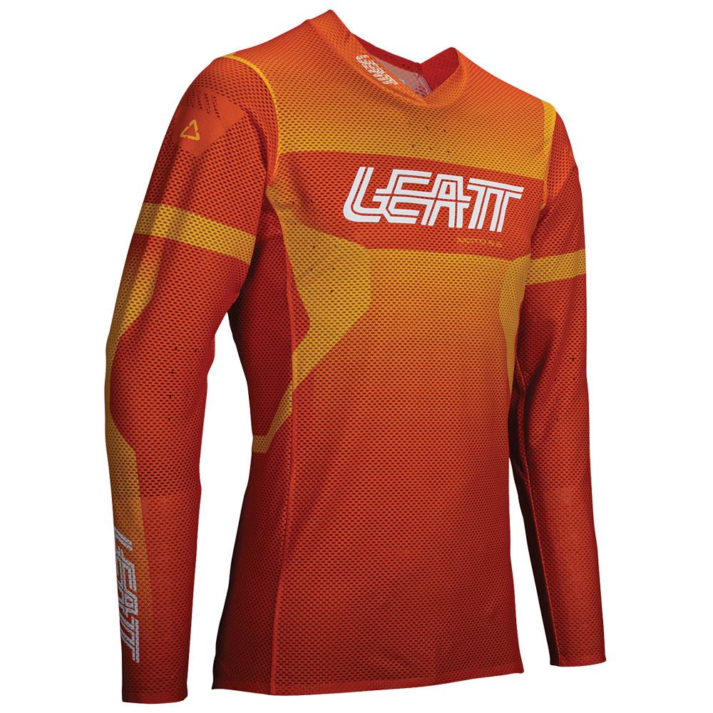 Leatt 2025 5.5 Ultraweld Motocross Jersey Flame